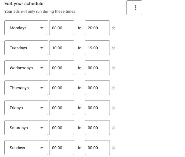 Vis Portal Performance Agency using ad schedule to reach the right audience